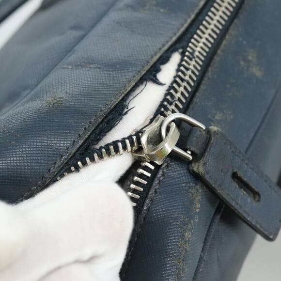 PRADA Business Bag Leather Navy - Picture 7 of 10